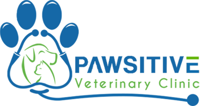 pawsitive veterinary clinic logo